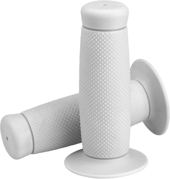 BILTWELL Grips - Renegade - 7/8" - White 6704-0278