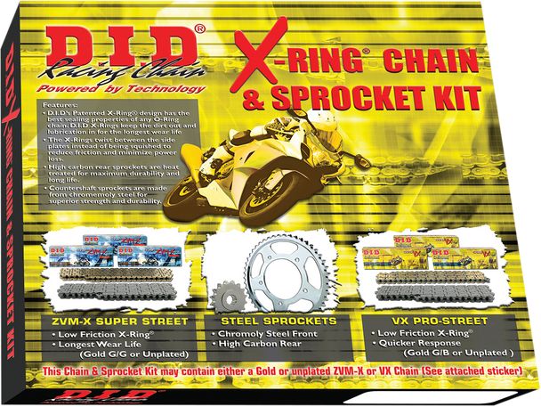 DID Chain Kit - Suzuki - GSX-R750 '06-'09 DKS-008