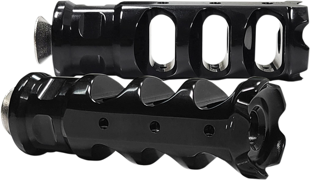 ACCUTRONIX Muzzle Brake Shifter Peg - Heel/Toe - Black PT320-AKB