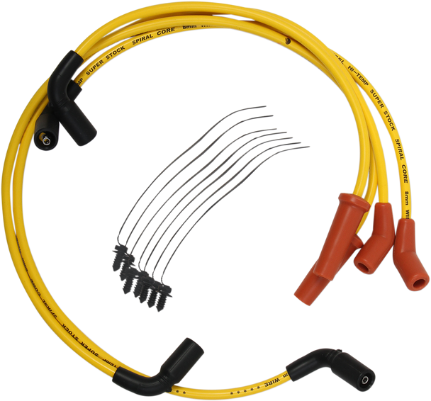 ACCEL Spark Plug Wire - M8 - Yellow 171116-Y