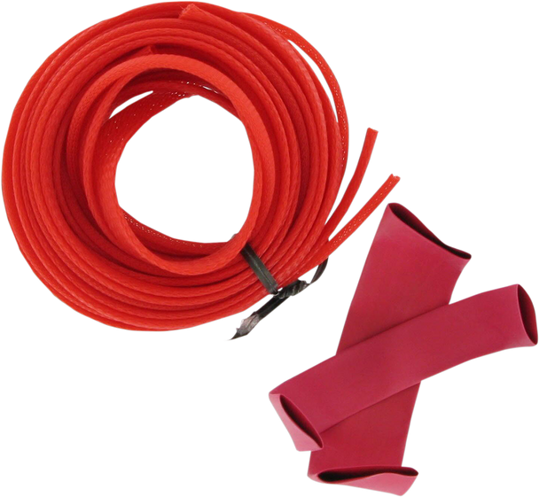 ACCEL High Temperature Sleeving - Red 2007RD