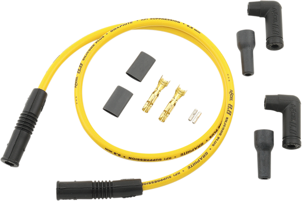 ACCEL 8.8 mm Universal Spark Plug Wires (2) - Variangle - Yellow 173085