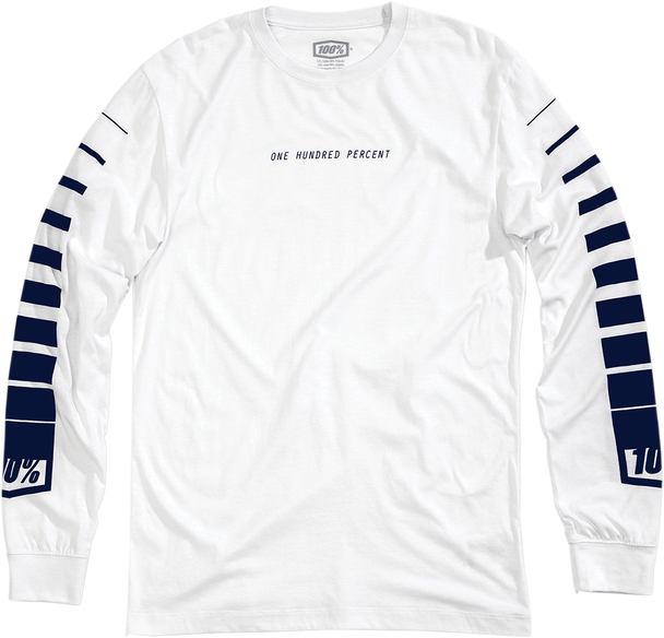 100% Breakaway T-Shirt - White - Large 32111-000-12
