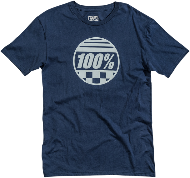 100% Sector T-Shirt - Slate Blue - Small 32108-182-10