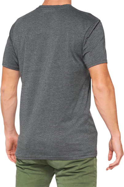 100% Silva T-Shirt - Heather Charcoal - XL 32132-052-13