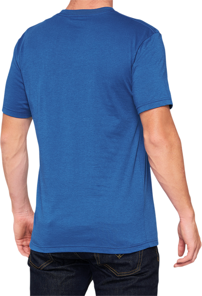 100% Official T-Shirt - Blue - XL 32017-002-13