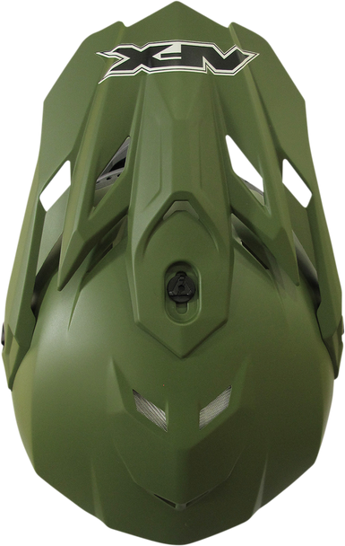 AFX FX-19R Helmet - Matte Olive - XS 0110-7039