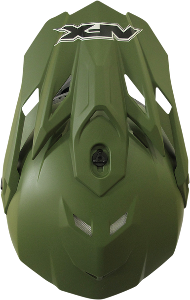 AFX FX-19R Helmet - Matte Olive - XL 0110-7043