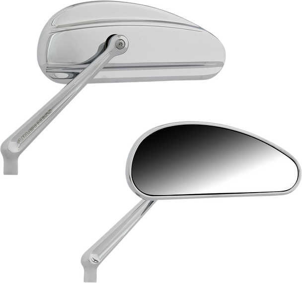 ARLEN NESS Downdraft Mirror - Chrome 510-027