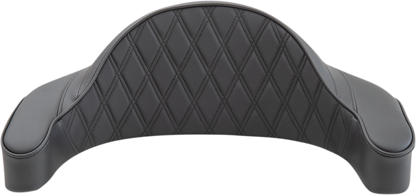 DRAG SPECIALTIES King-Pak Pad - Double Diamond - Black 0822-0435