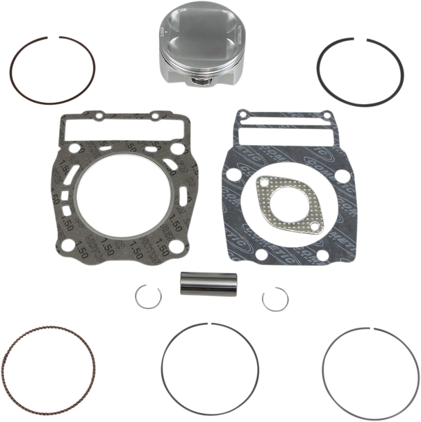 Wiseco Piston Kit 92mm Bore 10.2:1 Compression Ratio for 2004-2005 Polaris ATP 500 PK1652