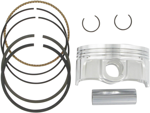 Wiseco Piston Kit Standard Bore 99.20mm 12.5:1 Compression Polaris Predator 500 2003-2007 4807M09920