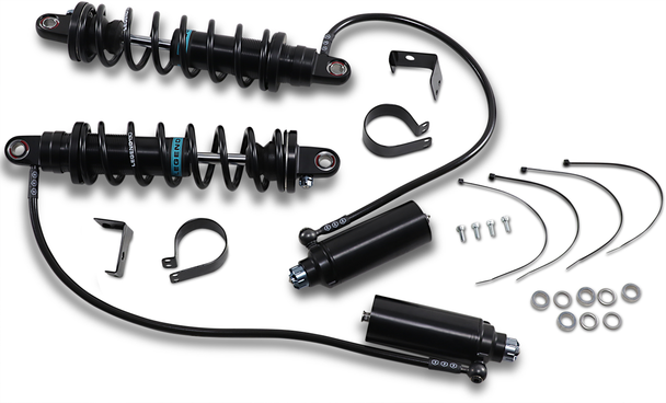 Legend Suspension 13" Heavy Duty REVO ARC Remote Reservoir Shocks for 2009-2013 Harley FL Touring 1310-1883 Legend Suspension 13" Heavy Duty REVO ARC Remote Reservoir Shocks for 2009-2013 Harley FL Touring 1310-1883