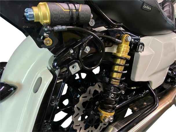 Legend Suspension REVO ARC 13" Remote Reservoir Shocks for 1999-2008 Harley FL Touring 1310-1902