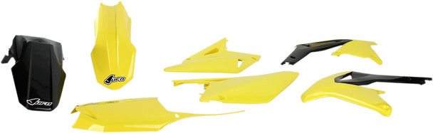 UFO Replacement Body Kit - OEM Yellow/Black - RMZ450 SUKIT417-999