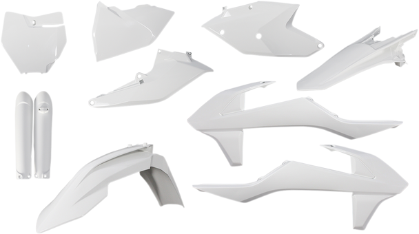 ACERBIS Full Replacement Body Kit - White - KTM 2421060002