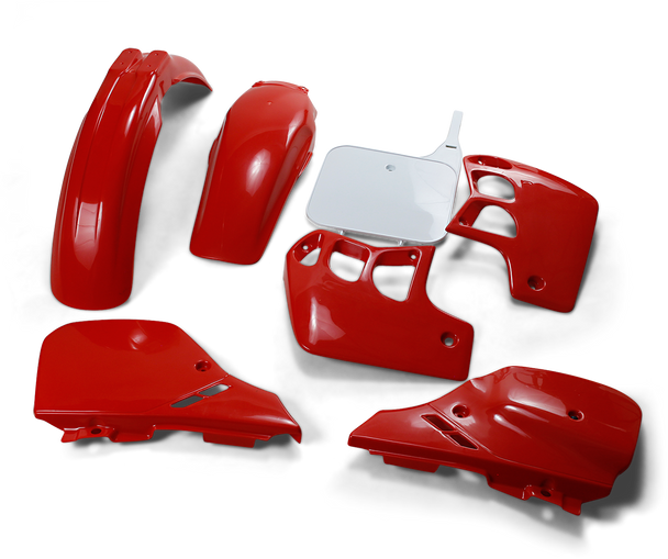 UFO Replacement Body Kit - OE Red/White - CR500 HOKIT091-999
