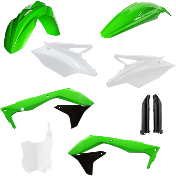 ACERBIS Full Replacement Body Kit - OE Green/White/Black - KX450F 2685845909