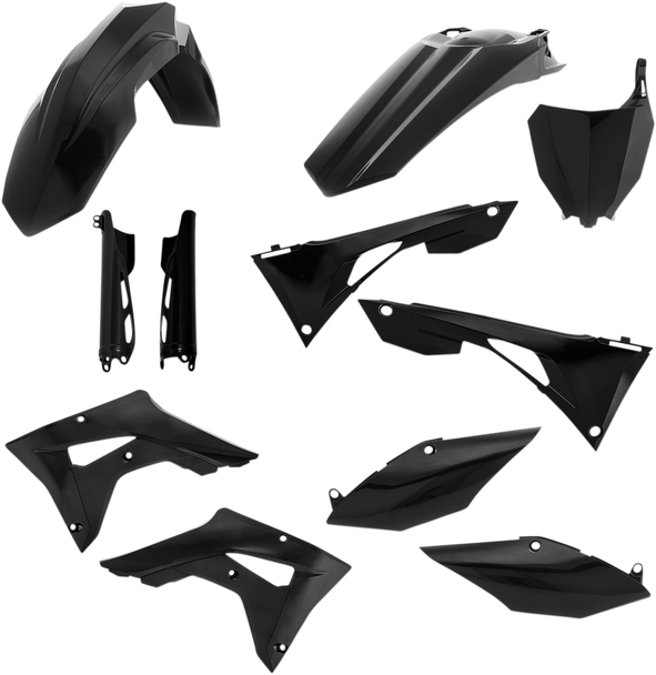 ACERBIS Full Replacement Body Kit - Black - Honda 2736260001