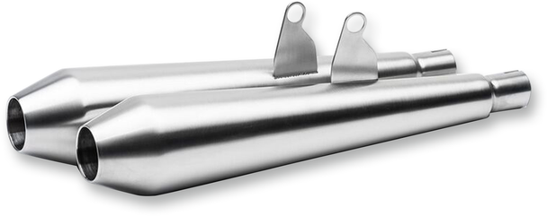 BRITISH CUSTOMS Predator Pro™ Mufflers - Polished BC902-103-P