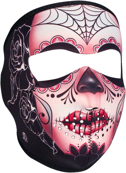 ZAN HEADGEAR Full-Face Mask - Sugar Skull WNFM082