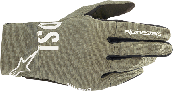 ALPINESTARS Shotaro Gloves - Green - XL 3567421-608-XL