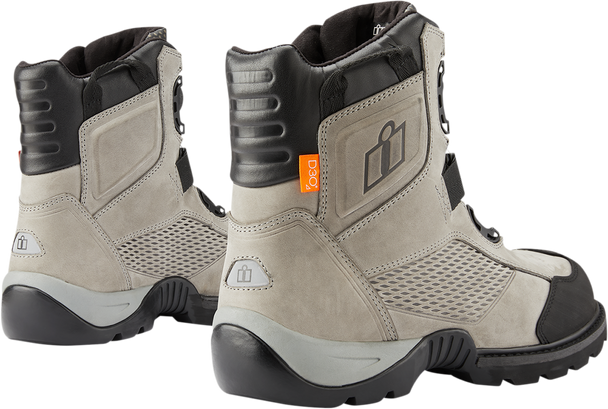 ICON Stormhawk Boots - Gray - Size 13 3403-1183