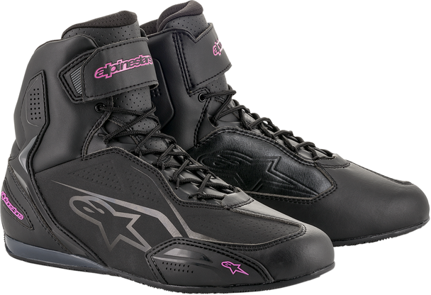 ALPINESTARS Stella Faster-3 Shoes - Black/Pink - US 7.5 251041910397.5