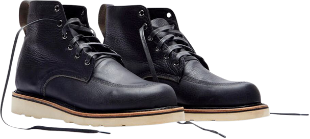 BROKEN HOMME Jaime Boots - Black - Size 8 FB18007-8