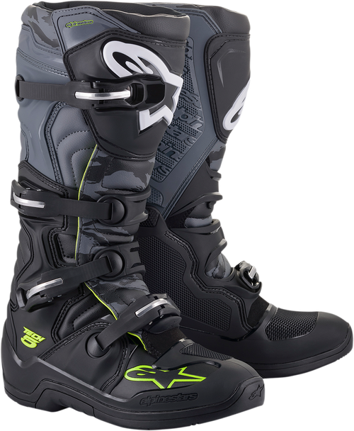 ALPINESTARS Tech 5 Boots - Black/Gray/Yellow Fluorescent - US 14 2015015-1055-14