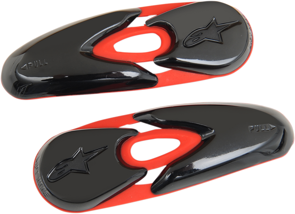 ALPINESTARS Toe Sliders - Red/Black 25SLI6-31