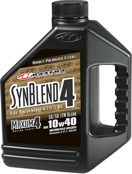 MAXIMA RACING OIL Premium High Performance Mineral 4T Engine Oil - 10W40 - 1 US Gal 349128 MAXIMA RACING OIL Premium High Performance Mineral 4T Engine Oil - 10W40 - 1 US Gal 349128