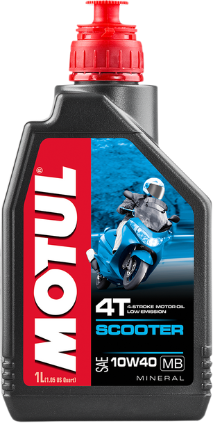 MOTUL Scooter 4T Mineral-Based Oil - 10W-40 105937