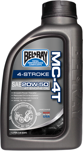 BEL-RAY MC-4T Mineral Oil - 20W-50 - 1 L 99405-BT1LA