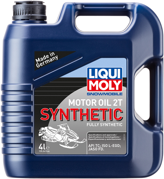 LIQUI MOLY Snowmobile Pro Race Synthetic 2T Oil - 4 L 20146