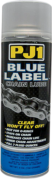 PJ1/VHT Blue Label Chain Lube - 5 oz. net wt. - Aerosol 1-08
