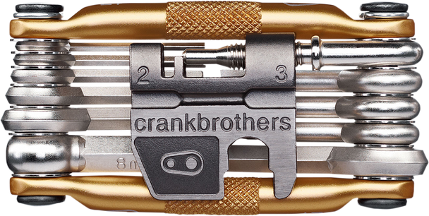 CRANKBROTHERS M17 Multitool - Gold 10755