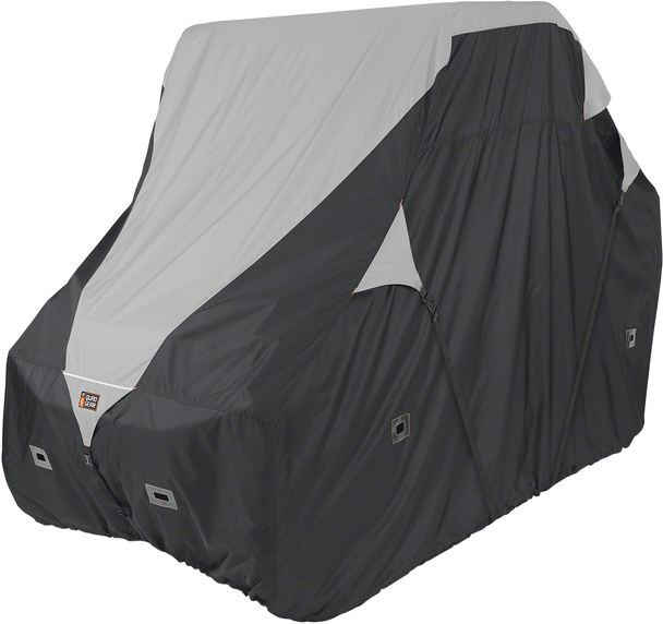 CLASSIC ACCESSORIES UTV Deluxe Cover - Black/Gray - Extra Large 18-065-053801-0