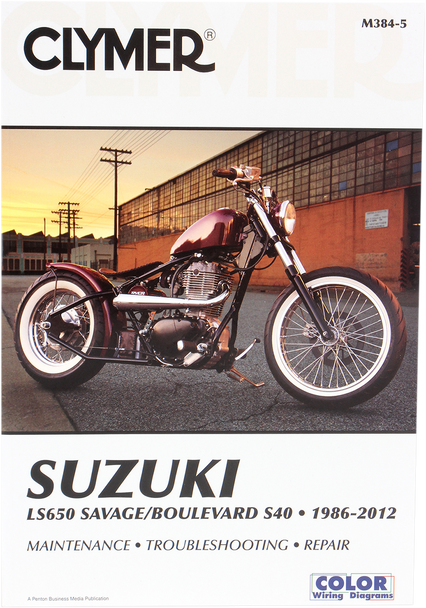 CLYMER Manual - Suzuki LS650 '86-'12 M384-5