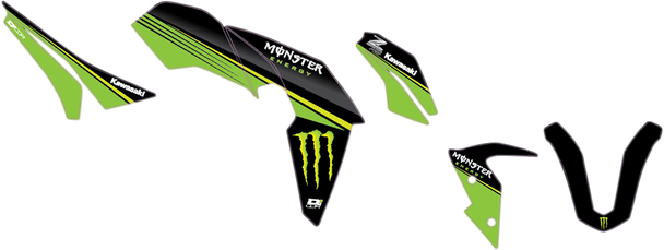 D'COR VISUALS Graphic Kit - Monster Energy Pro Style 20-20-301