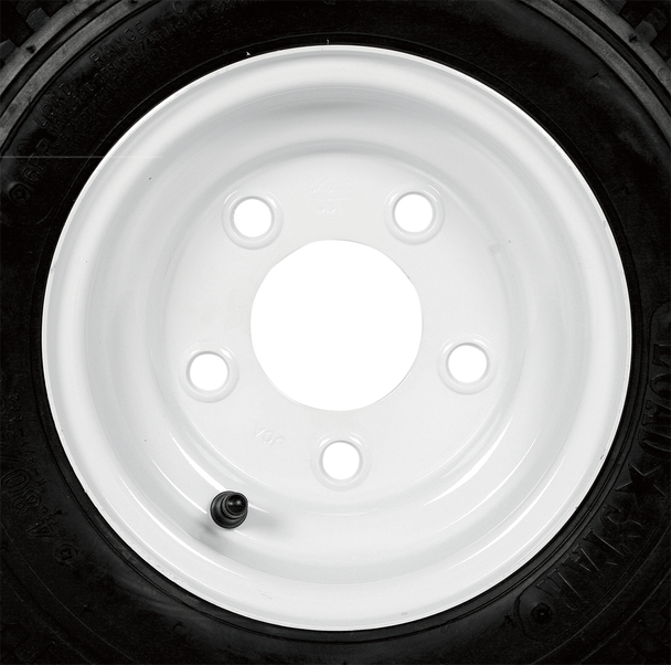 KENDA Tire/Wheel - Load Range C - 4.80-8 - 5 Hole - 6 Ply 30060