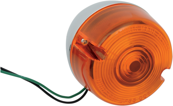 CHRIS PRODUCTS Rear Turn Signal Assembly - Amber - Single Filament 8410A