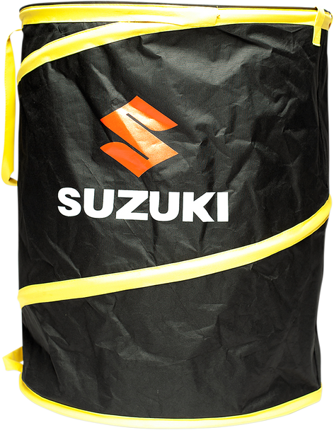 FACTORY EFFEX Trash Can - Black/Yellow - Suzuki 22-45460