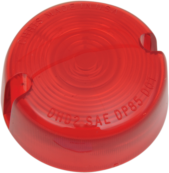 CHRIS PRODUCTS Rear Turn Signal Lens - Red - '86-'99 FX DHD2R