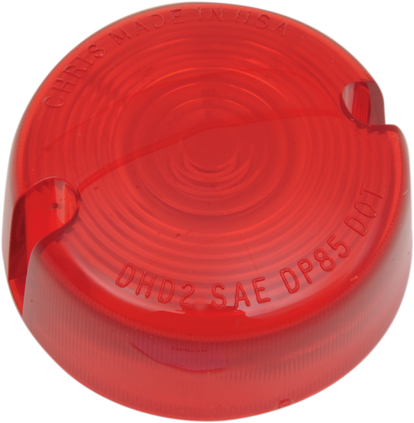 CHRIS PRODUCTS Rear Turn Signal Lens - Red - '86-'99 FX DHD2R