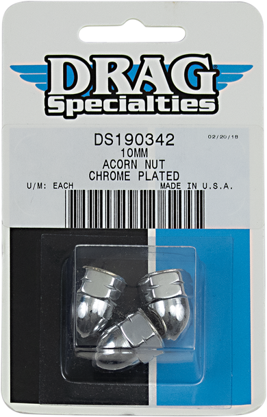 DRAG SPECIALTIES Acorn 10 Mm (3) MBP1210