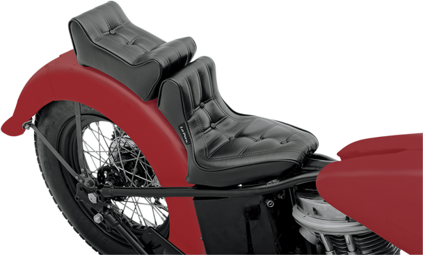 Le Pera Signature II 2-Piece Seat for Harley Rigid Frames L-574