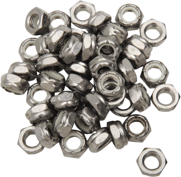 FAST-TRAC Locknuts - Stainless Steel - 48 Pack 143