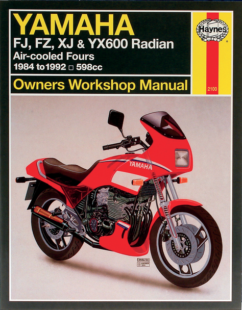 HAYNES Manual - Yamaha FZ & YX RAD600 2100