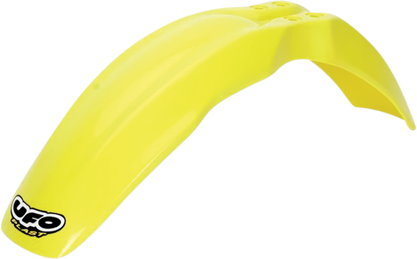 UFO Front Fender - Fluorescent Yellow - RM65 SU03925-102